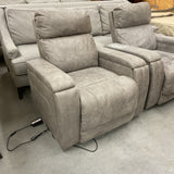 Electric Recliner with Adjustable Headrest and Lumbar Support